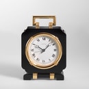 Cartier Pendulette Reise- / Tischuhr Wecker Art déco RARITÄT