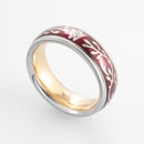 Wellendorff Drehring "Hibiscus" mit Brillant 750/- Weißgold