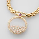 Chopard Happy Diamonds Collier mit Rubin und Diamanten