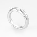 Cartier Ellipse Ring mit Brillant
