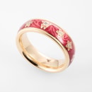 Wellendorff Ring "Himbeere" mit Brillanten