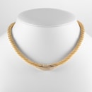 Wellendorff Collier "Schwanensee" mit Brillanten 1,130 ct. Haute-Couture Rarität