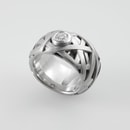 C'est Laudier Designer Ring mit Brillant ca. 0,52 ct