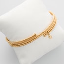 Wellendorff Armband "Umarme Mich" Sonnenglanz 750/- Gelbgold 