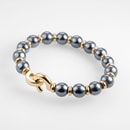 Cartier Armband Semi-Rigide Brac.Black Silver