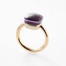 Pomellato Großer Ring "Nudo" mit Amethyst