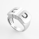 Bulgari Ring "Parentesi" 750/- Weißgold