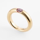 Cartier Ring Ellipse mit Rubin 