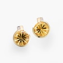 Ohrstecker mit Citrin & Diamant